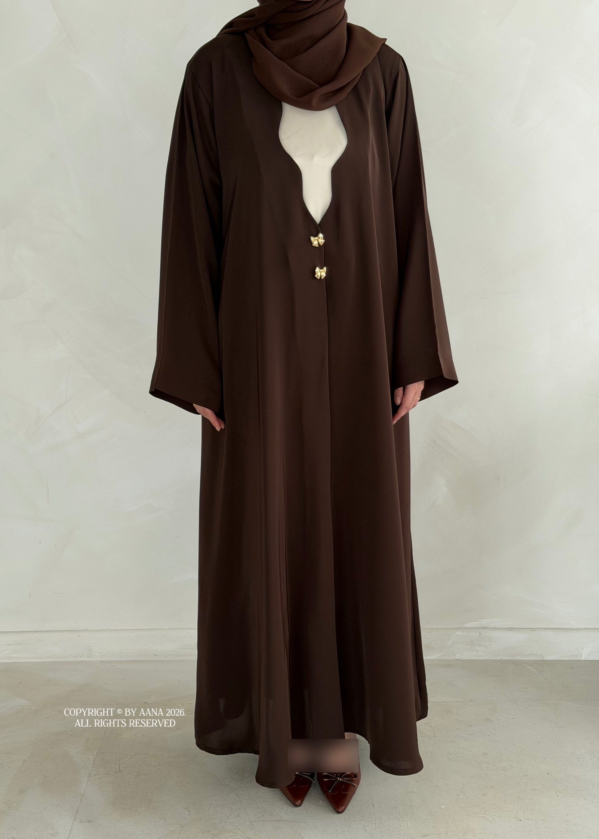 Esme bow abaya