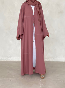 Forget Me Knot Abaya- Pink