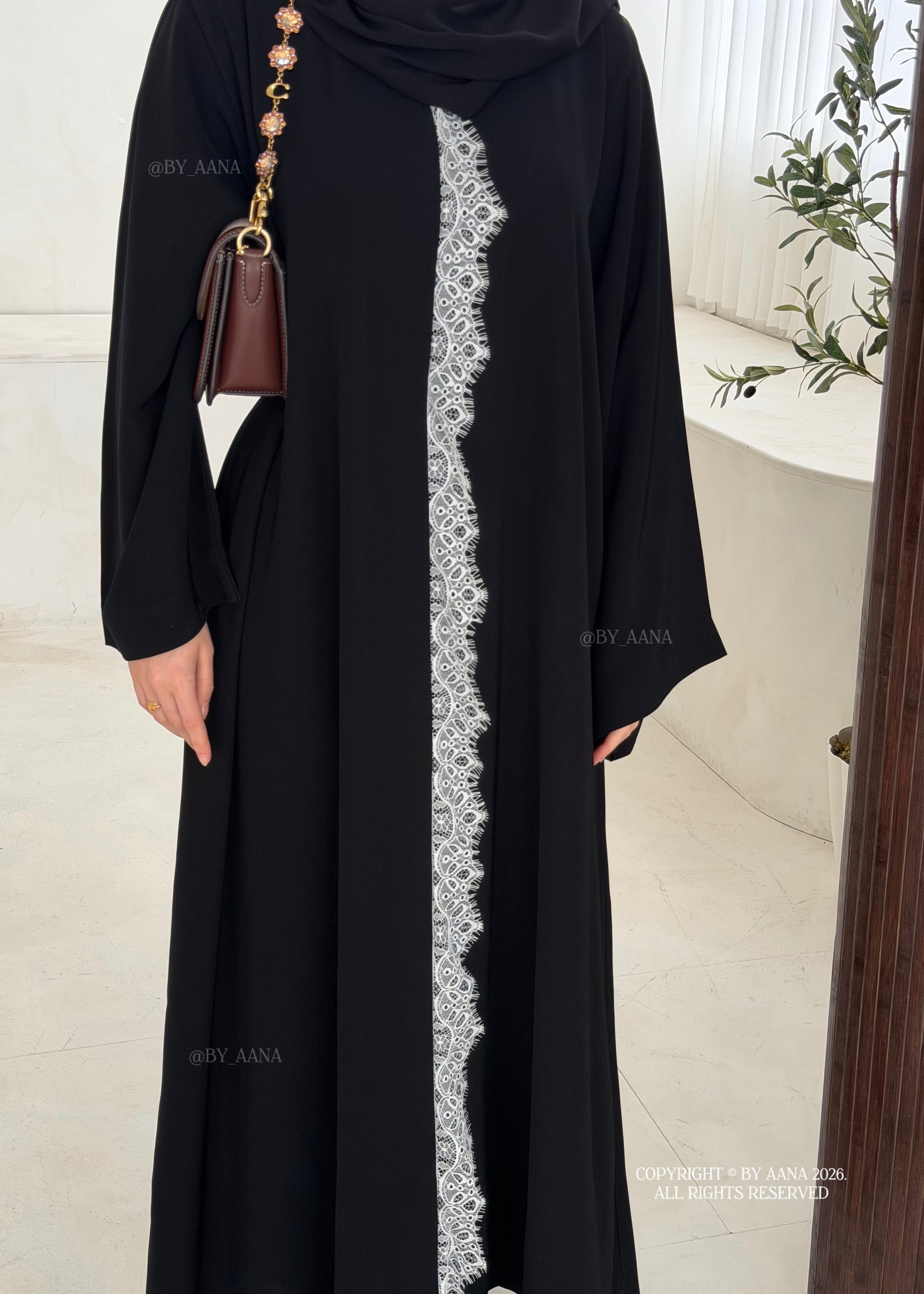 Layali Abaya- Black