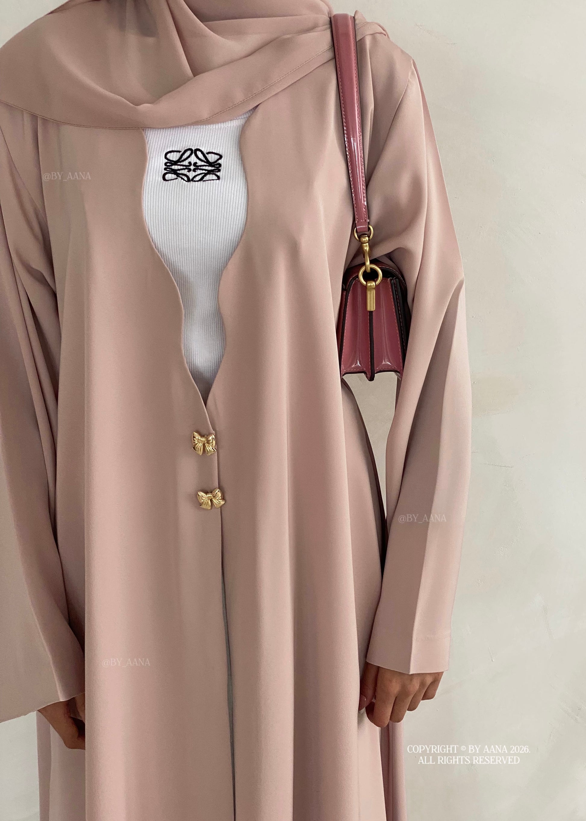 Esme bow abaya