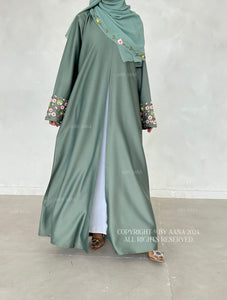 Fairy Dream Abaya- Sea Green