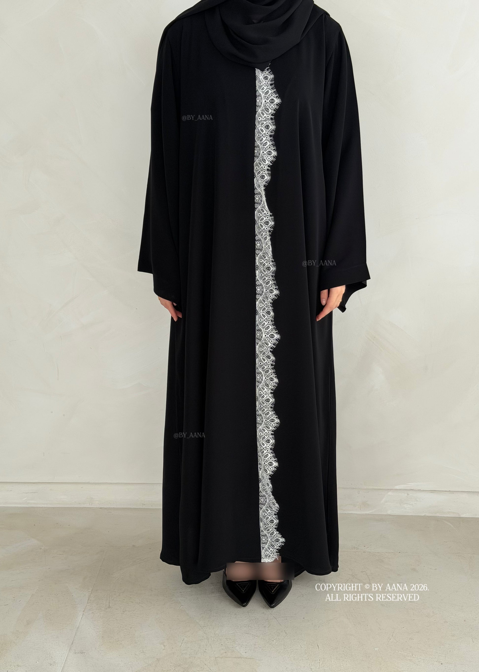 Layali Abaya- Black