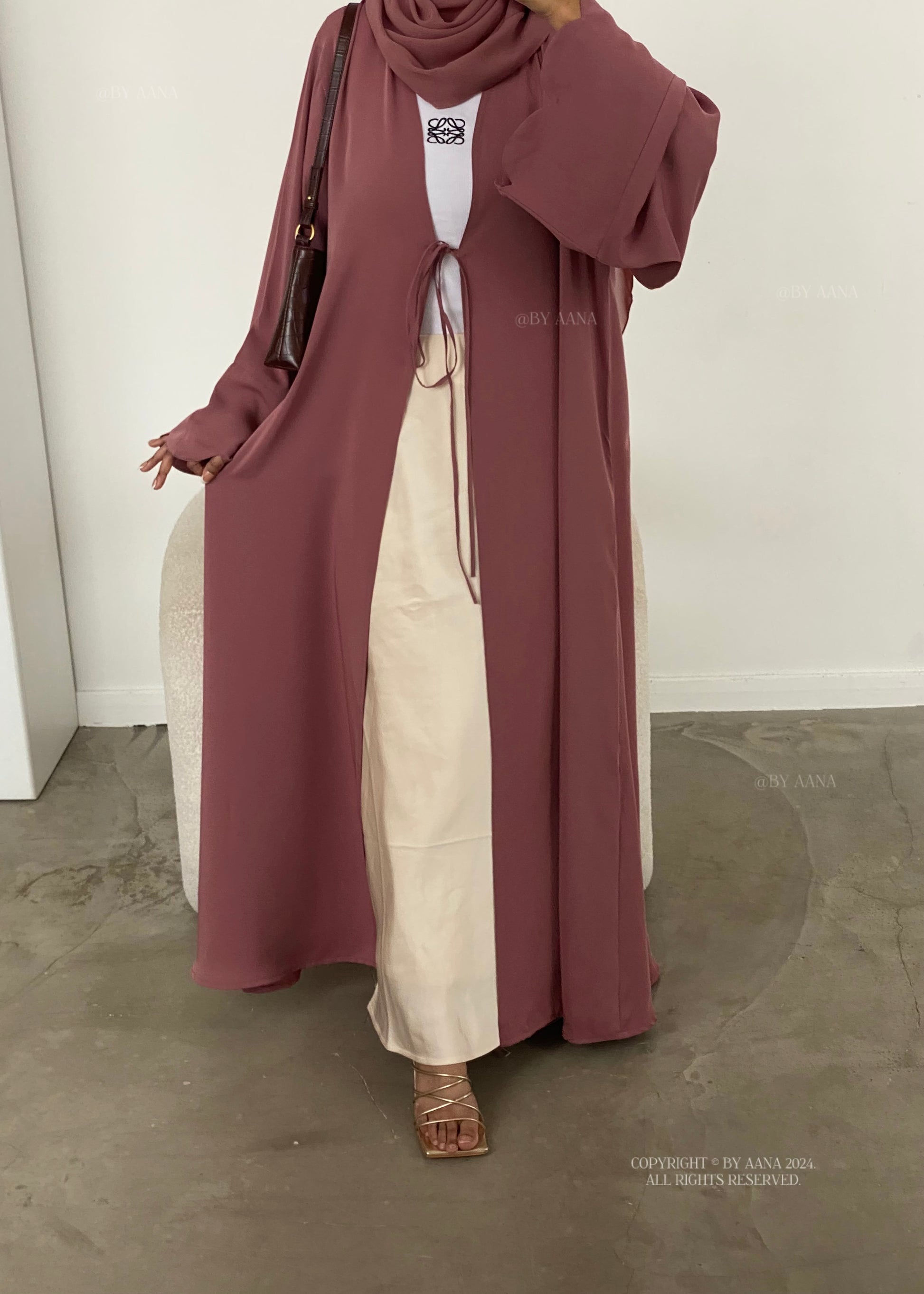 Forget Me Knot-Tie Abaya