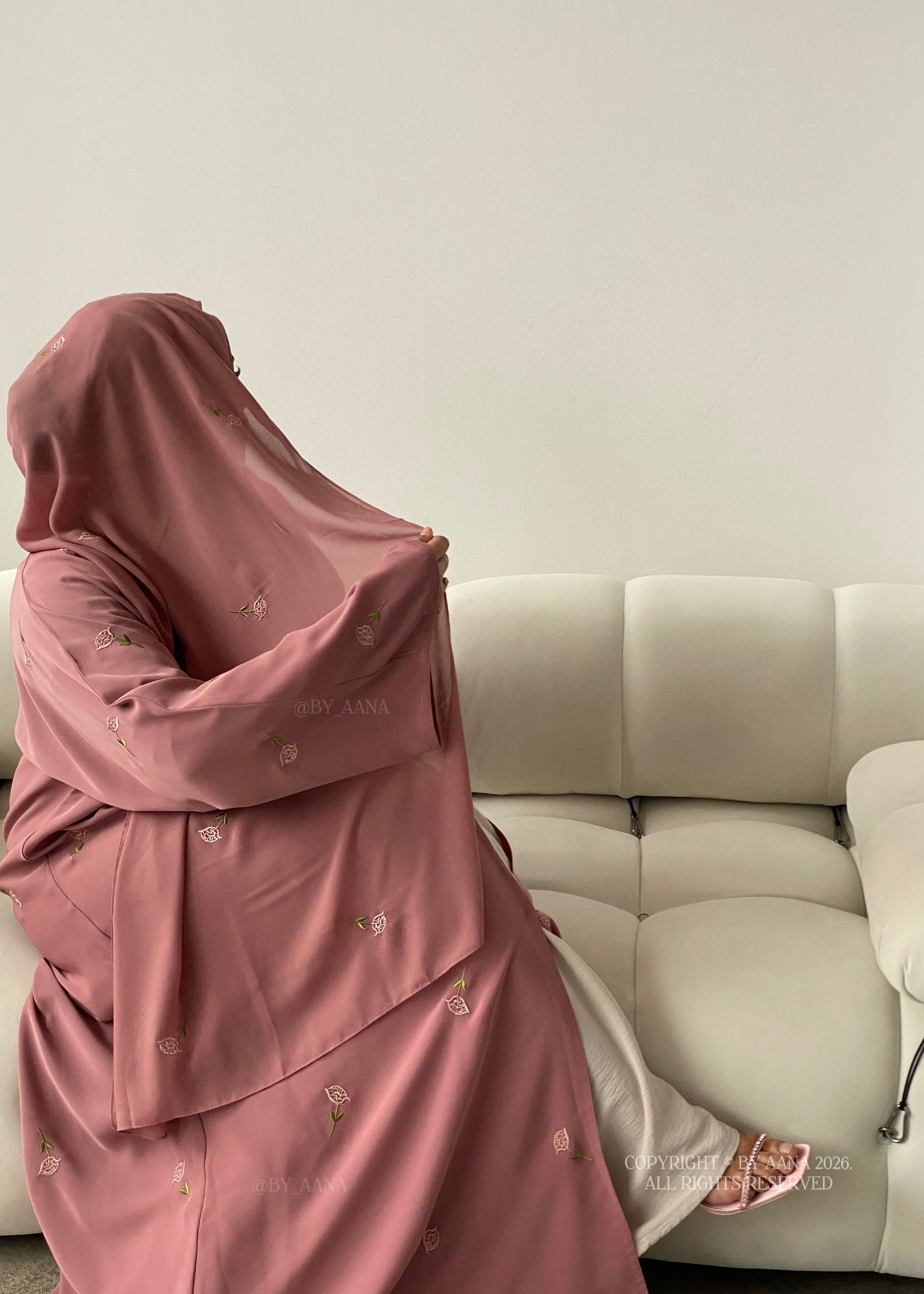 Rose Blossom Abaya