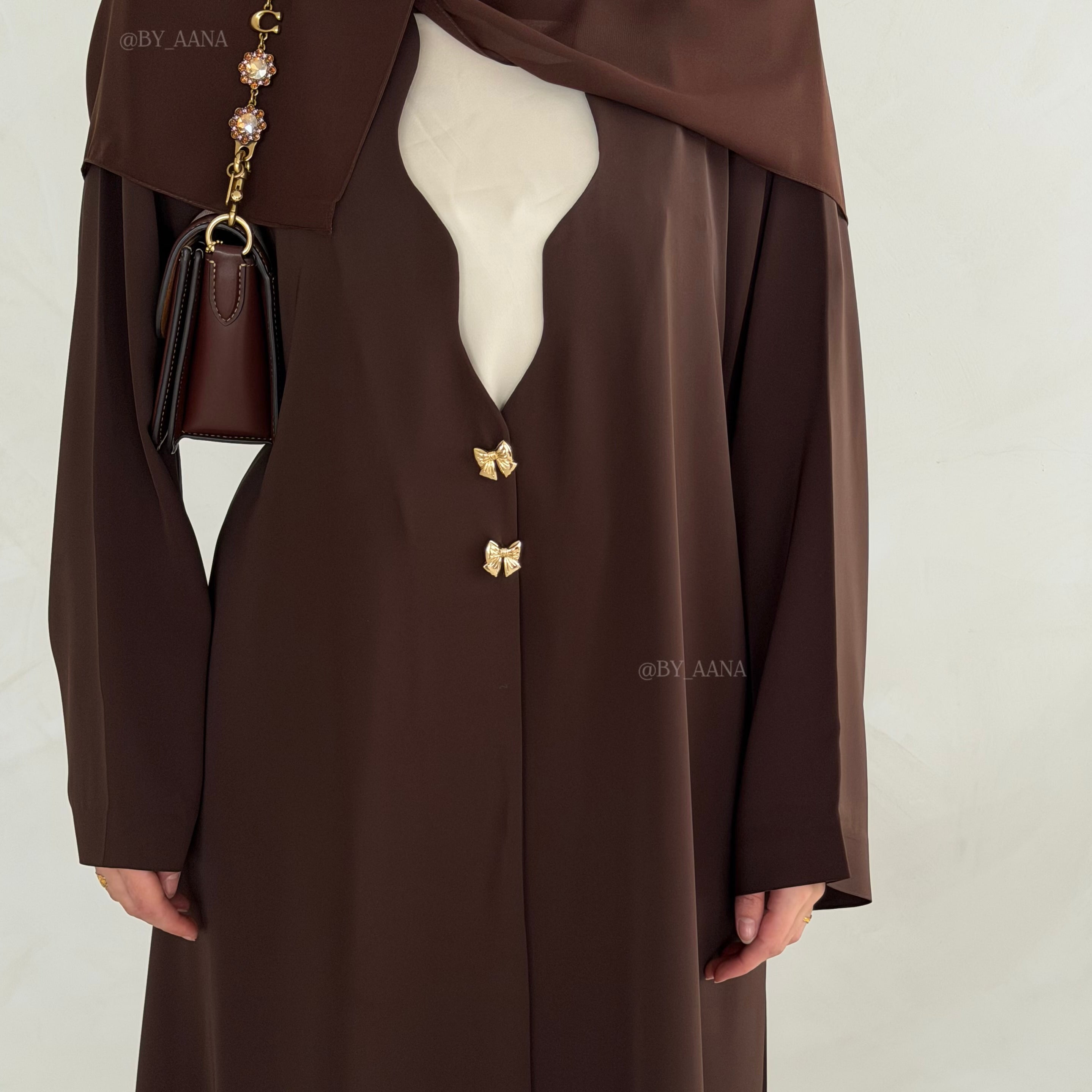 Esme bow abaya