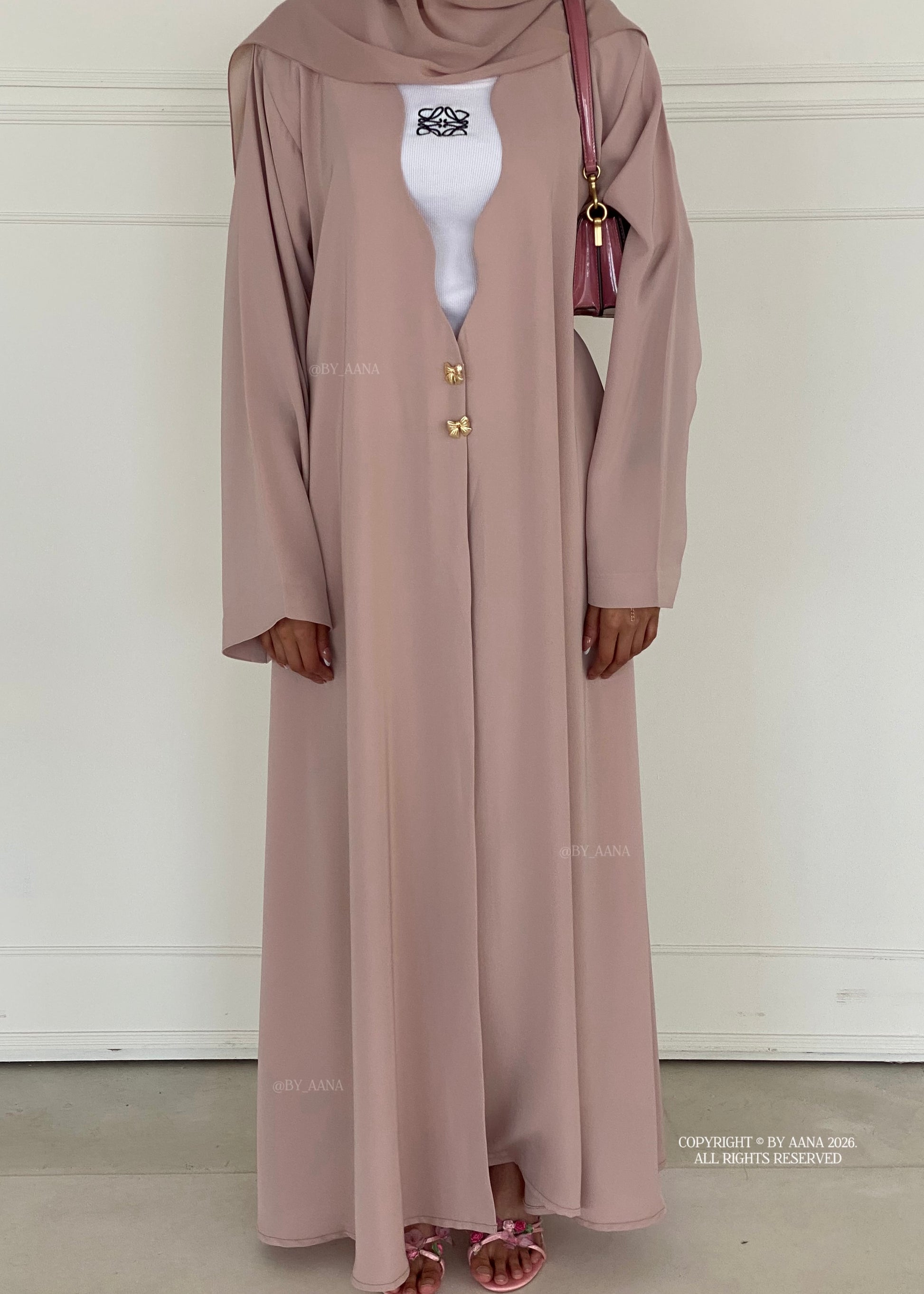 Esme bow abaya