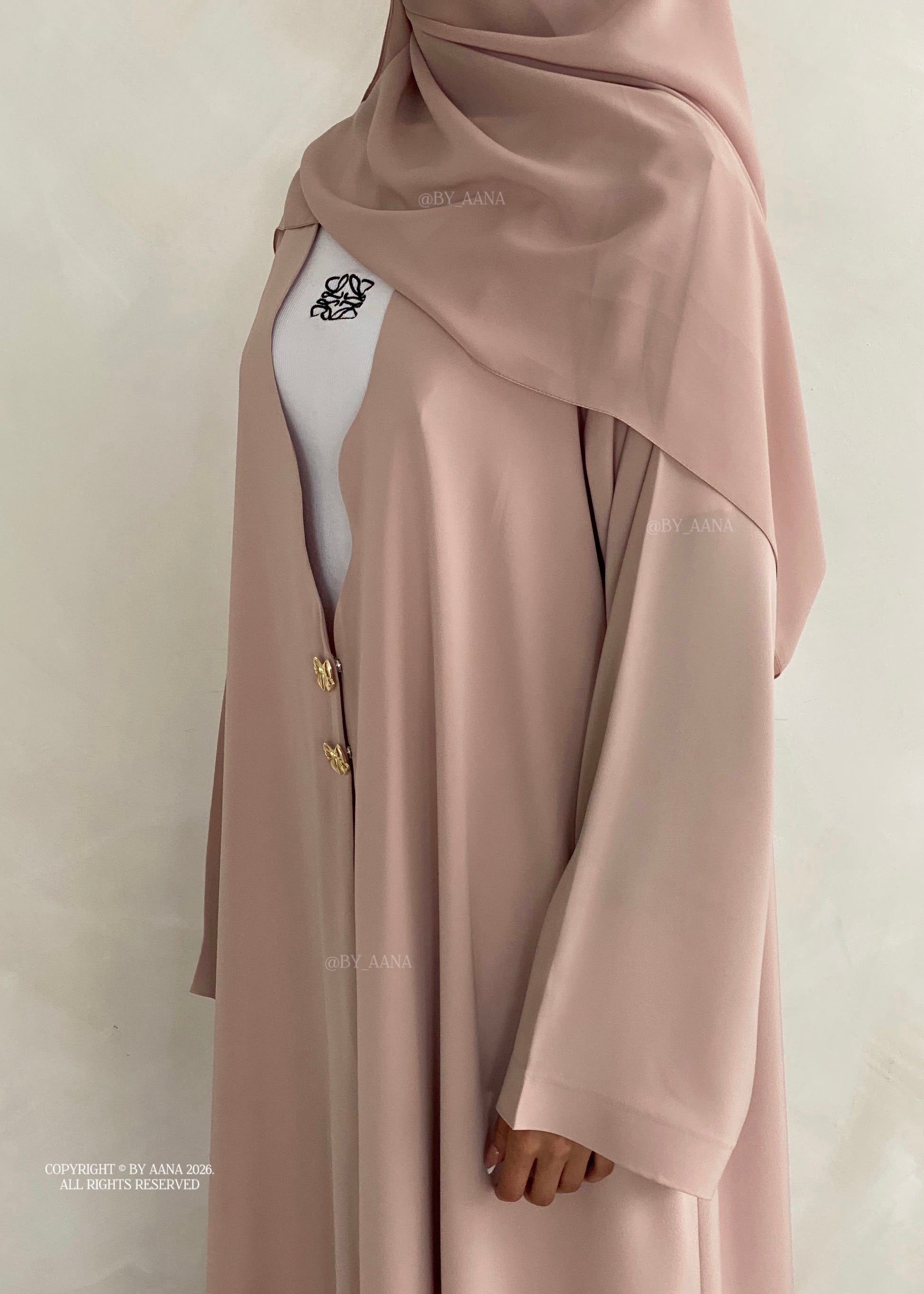 Esme bow abaya
