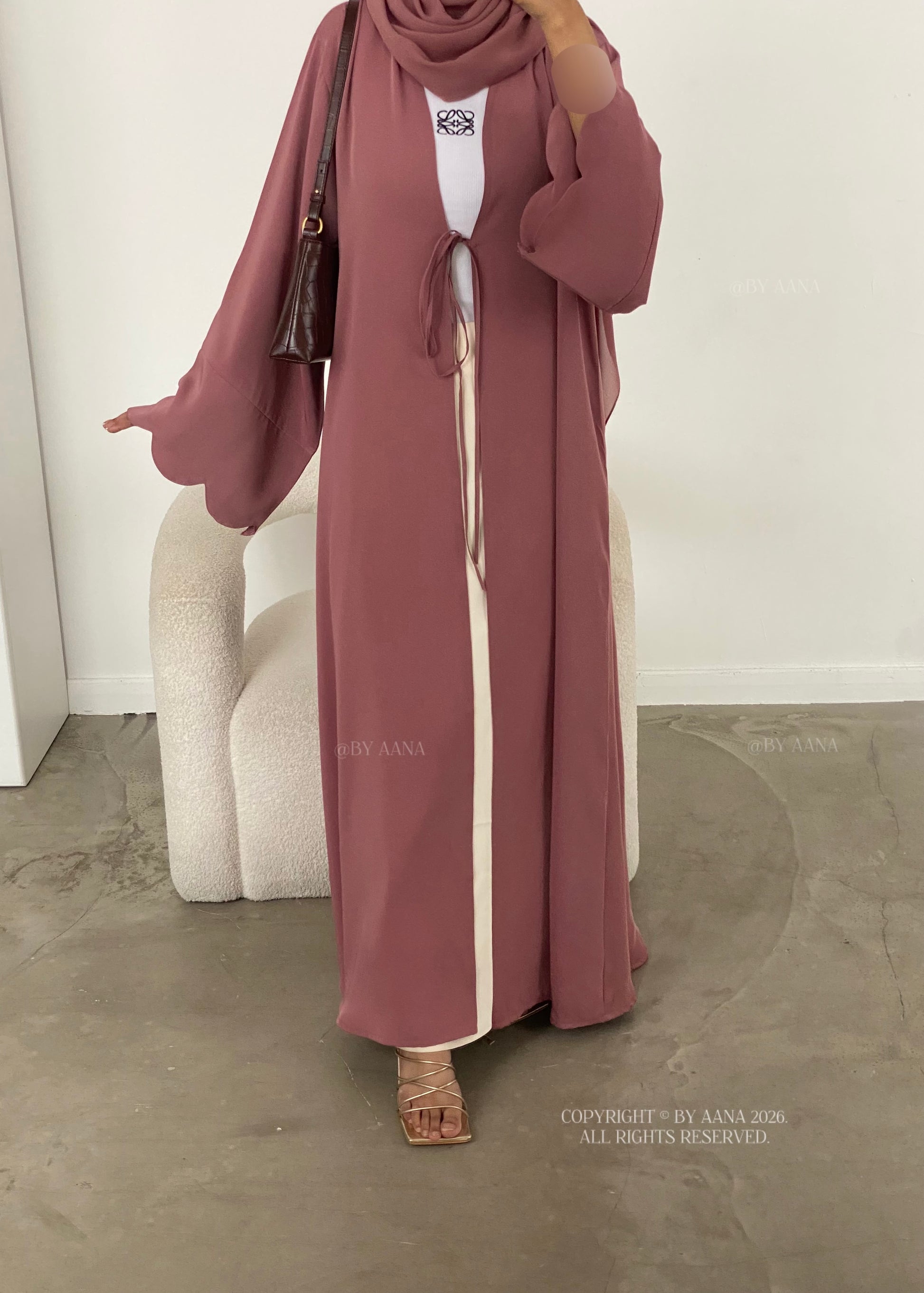 Forget Me Knot-Tie Abaya