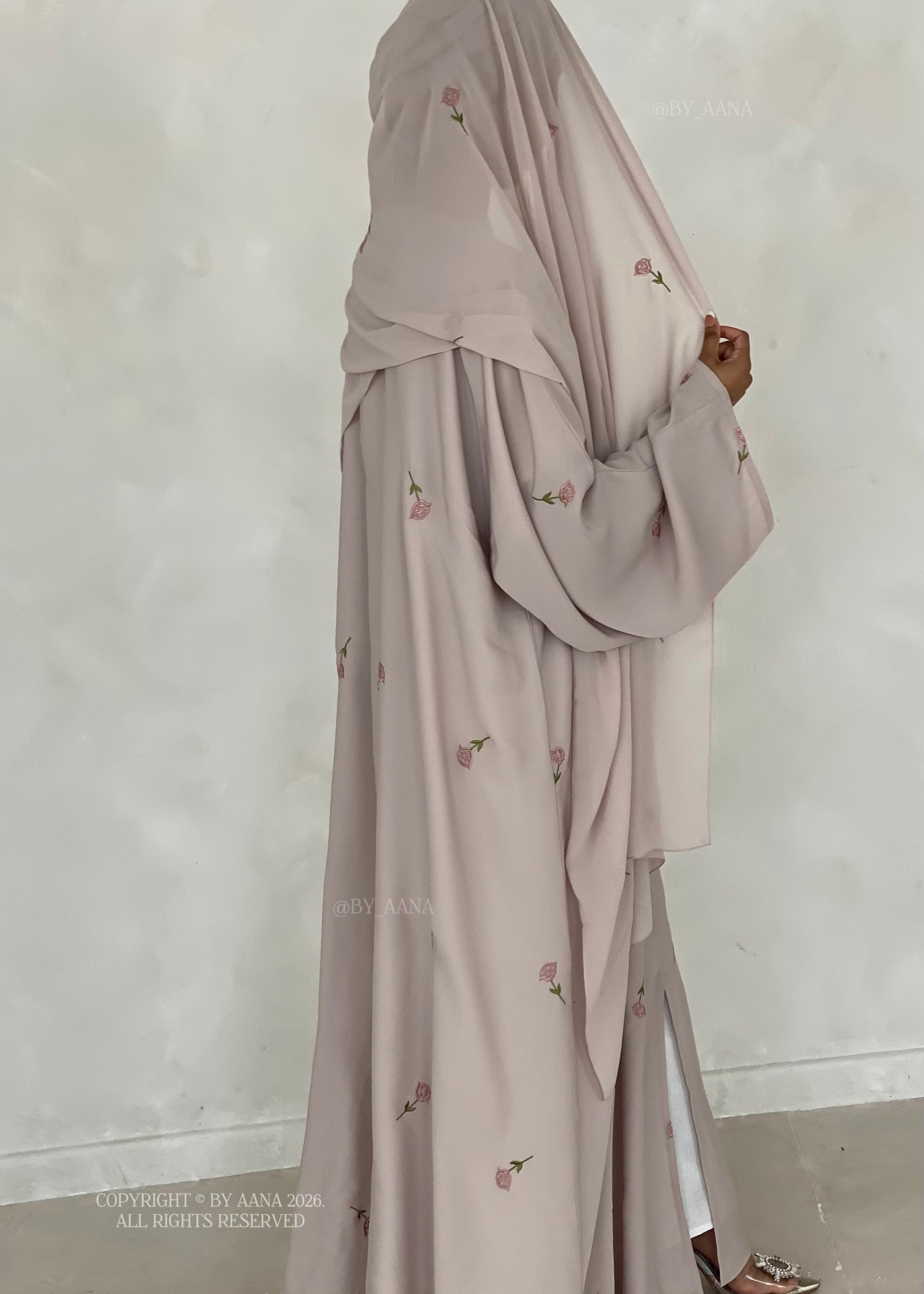 Rose Blossom Abaya