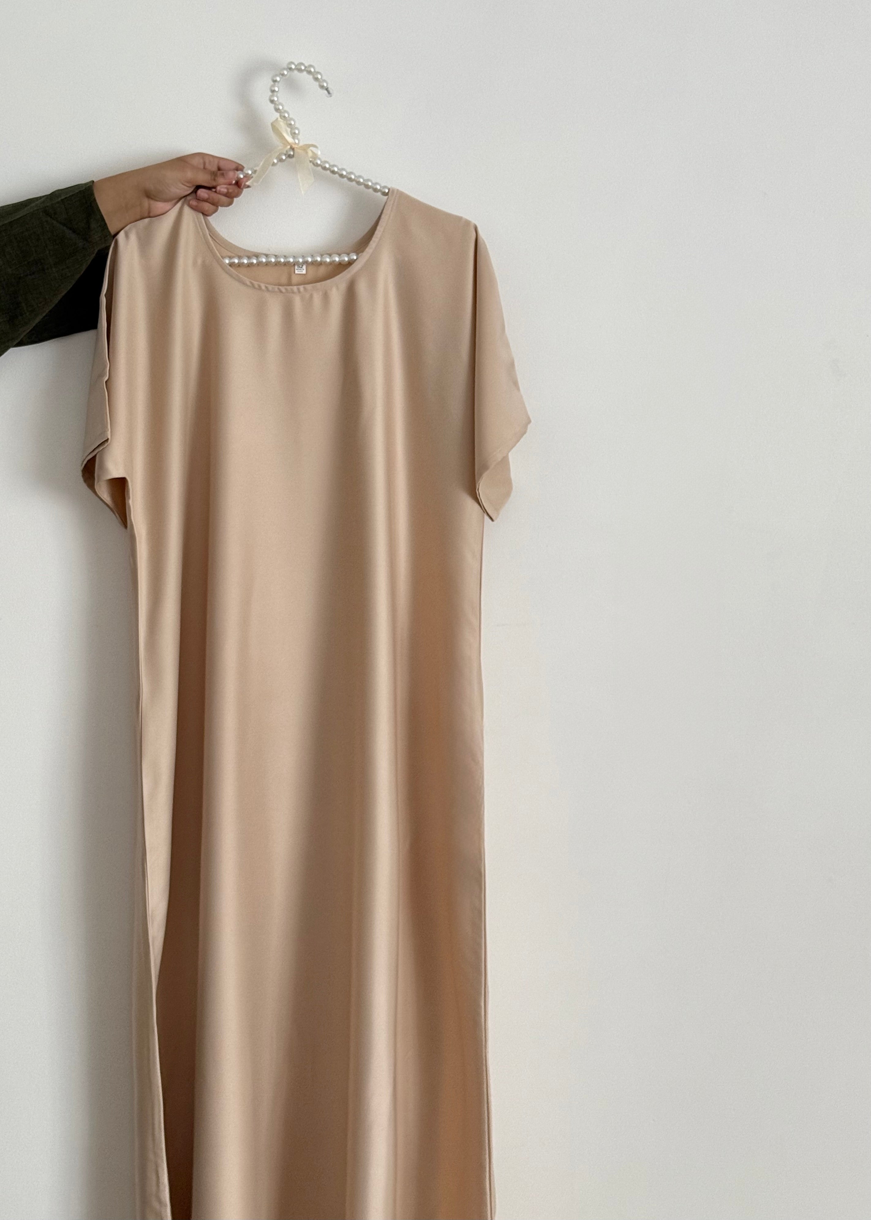 Slip Dress- Matte satin