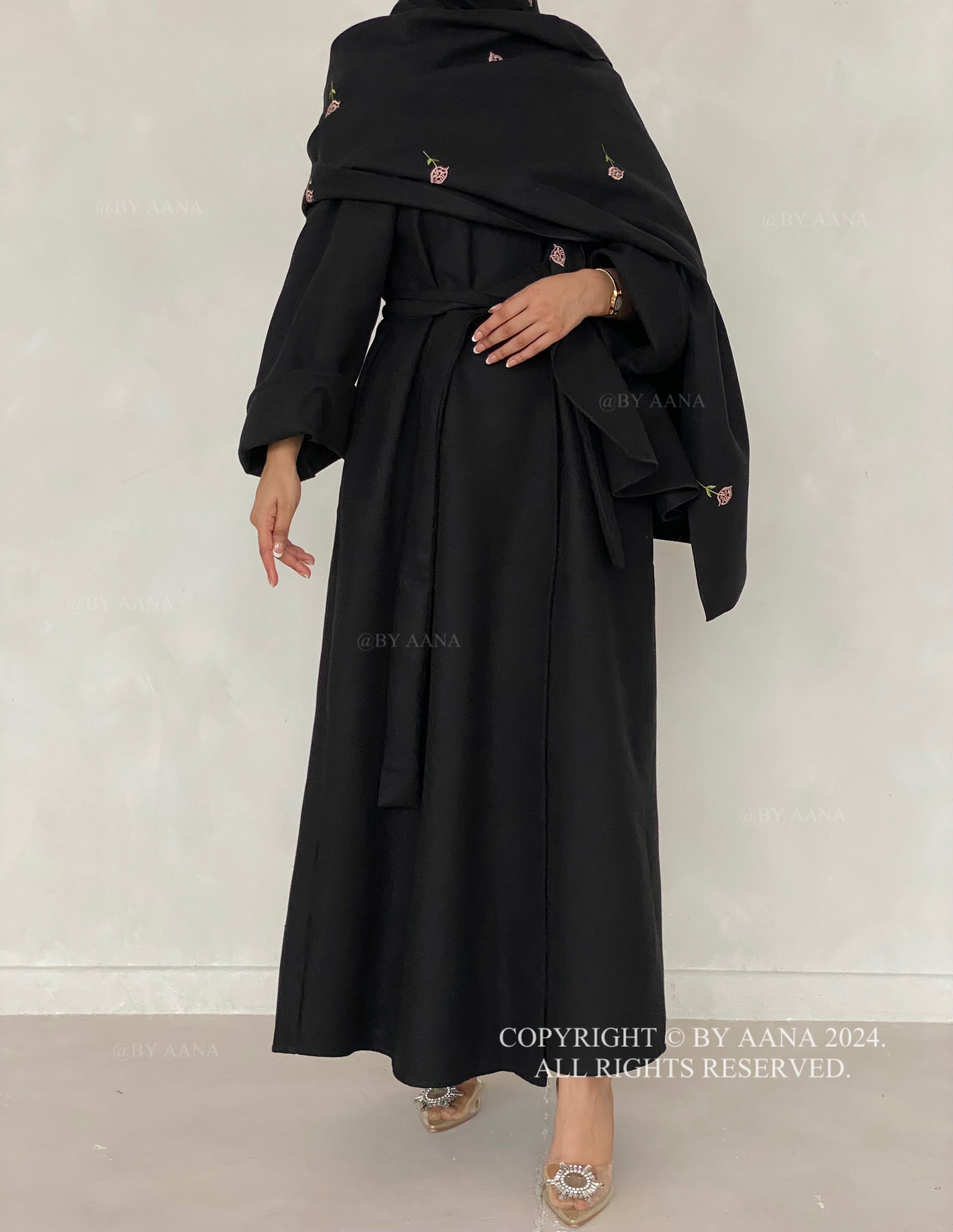 3 in 1 Abaya Coat