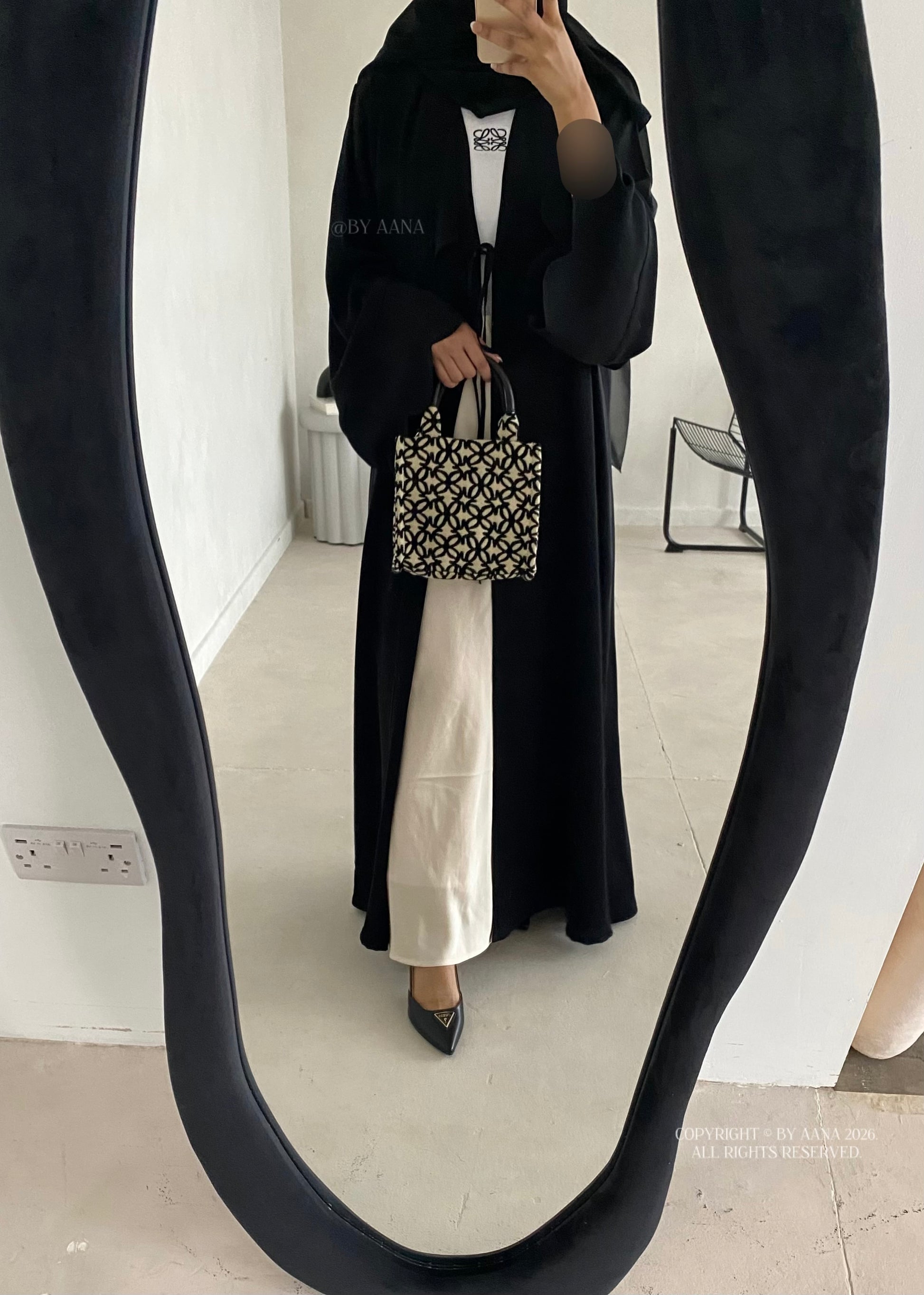 Forget Me Knot-Tie Abaya