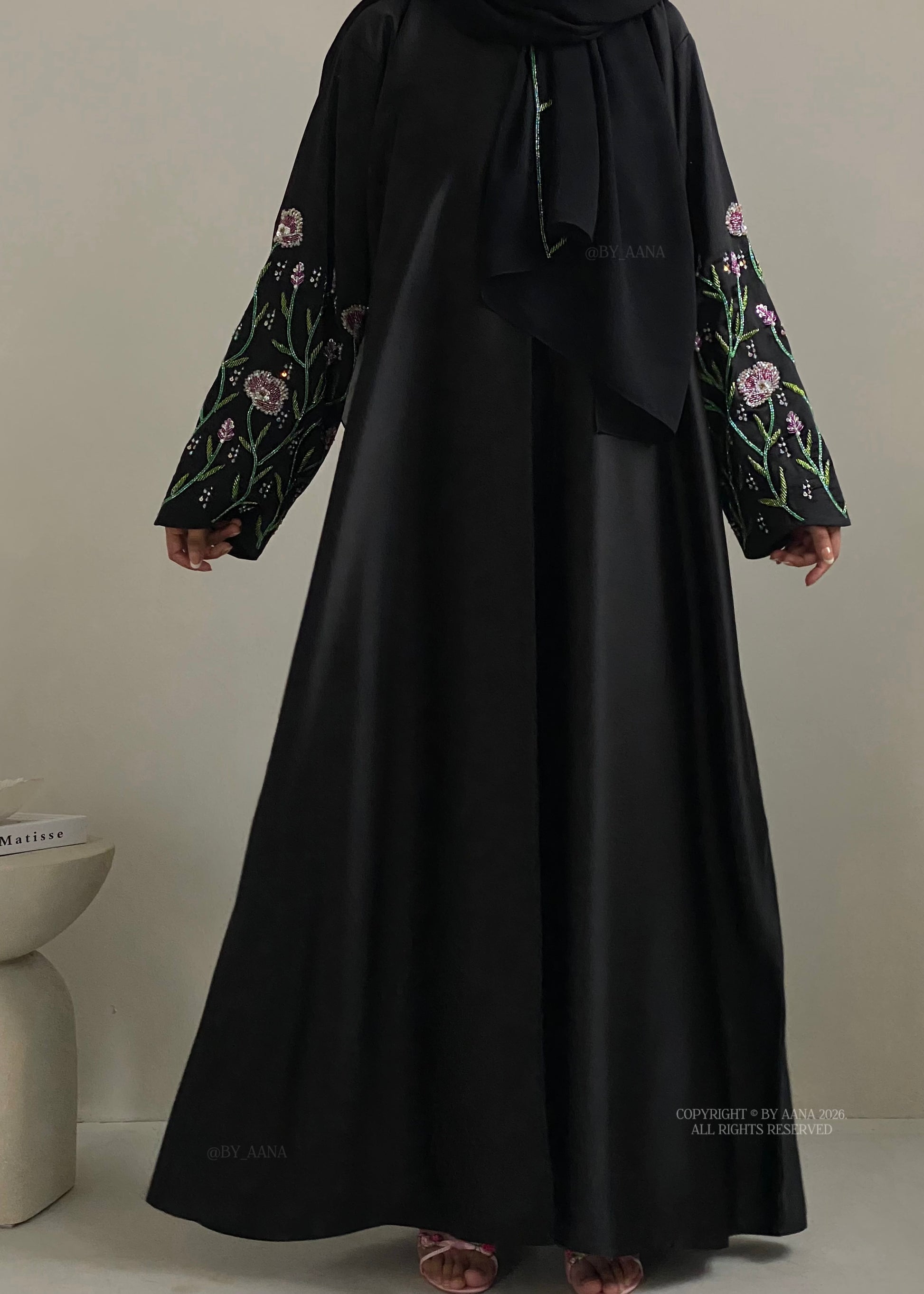 Floral Reef Abaya
