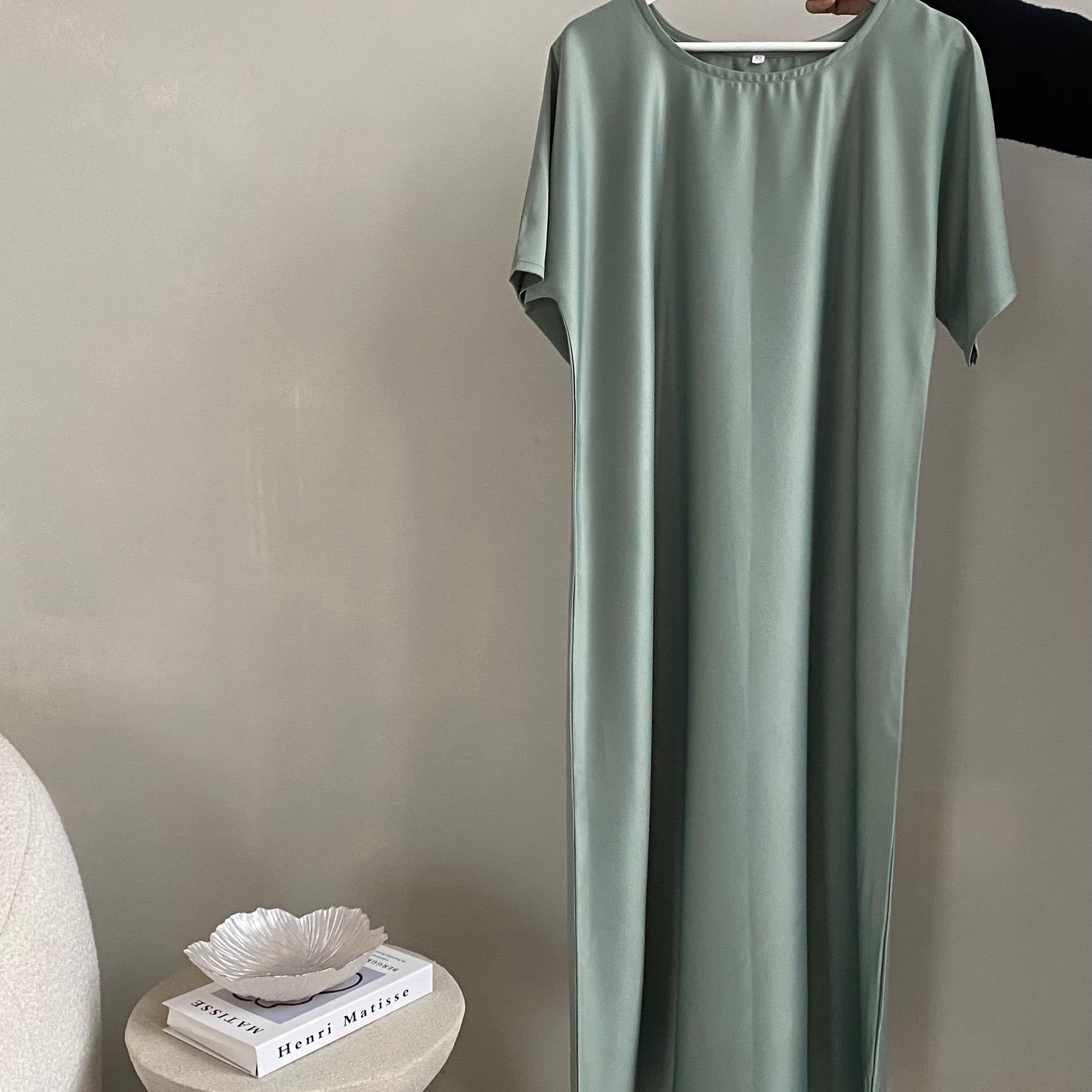 Slip Dress- Matte satin