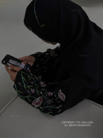 Load image into Gallery viewer, A/S Floral Reef Abaya
