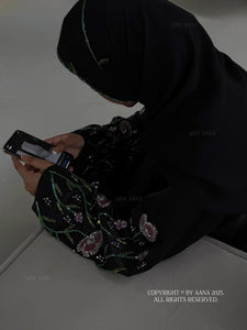 A/S Floral Reef Abaya
