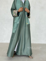 Load image into Gallery viewer, Fairy Dream Abaya- Sea Green
