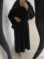 Load image into Gallery viewer, 3 in 1 Abaya Coat
