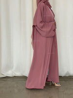 Load image into Gallery viewer, Forget Me Knot Abaya- Pink
