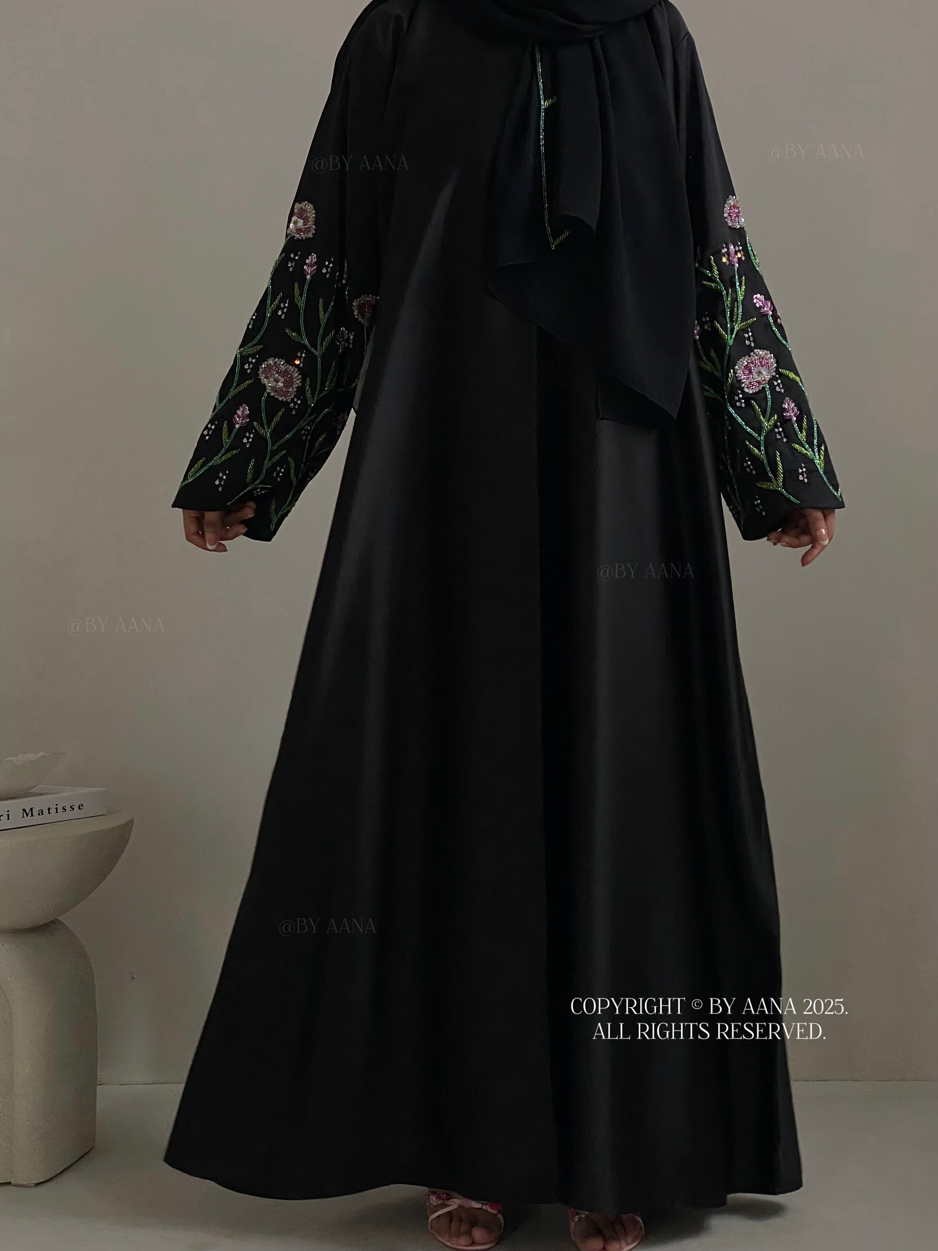A/S Floral Reef Abaya