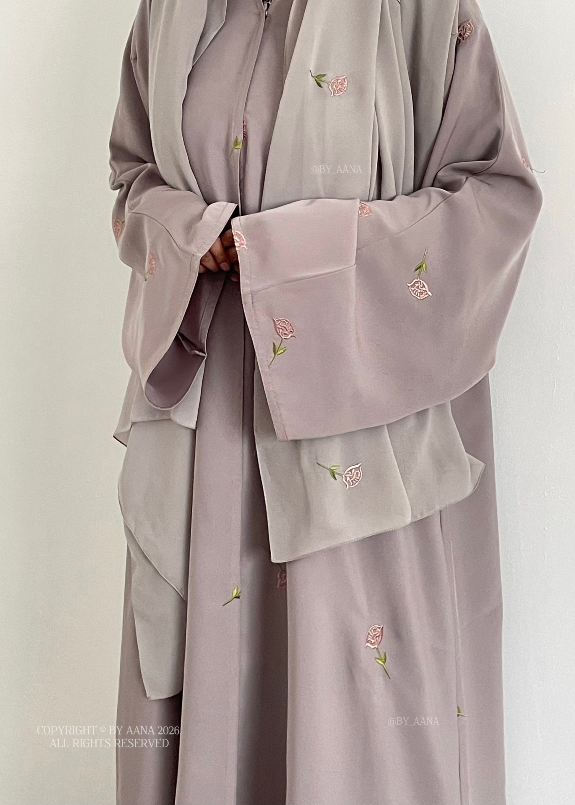 Rose Blossom Abaya