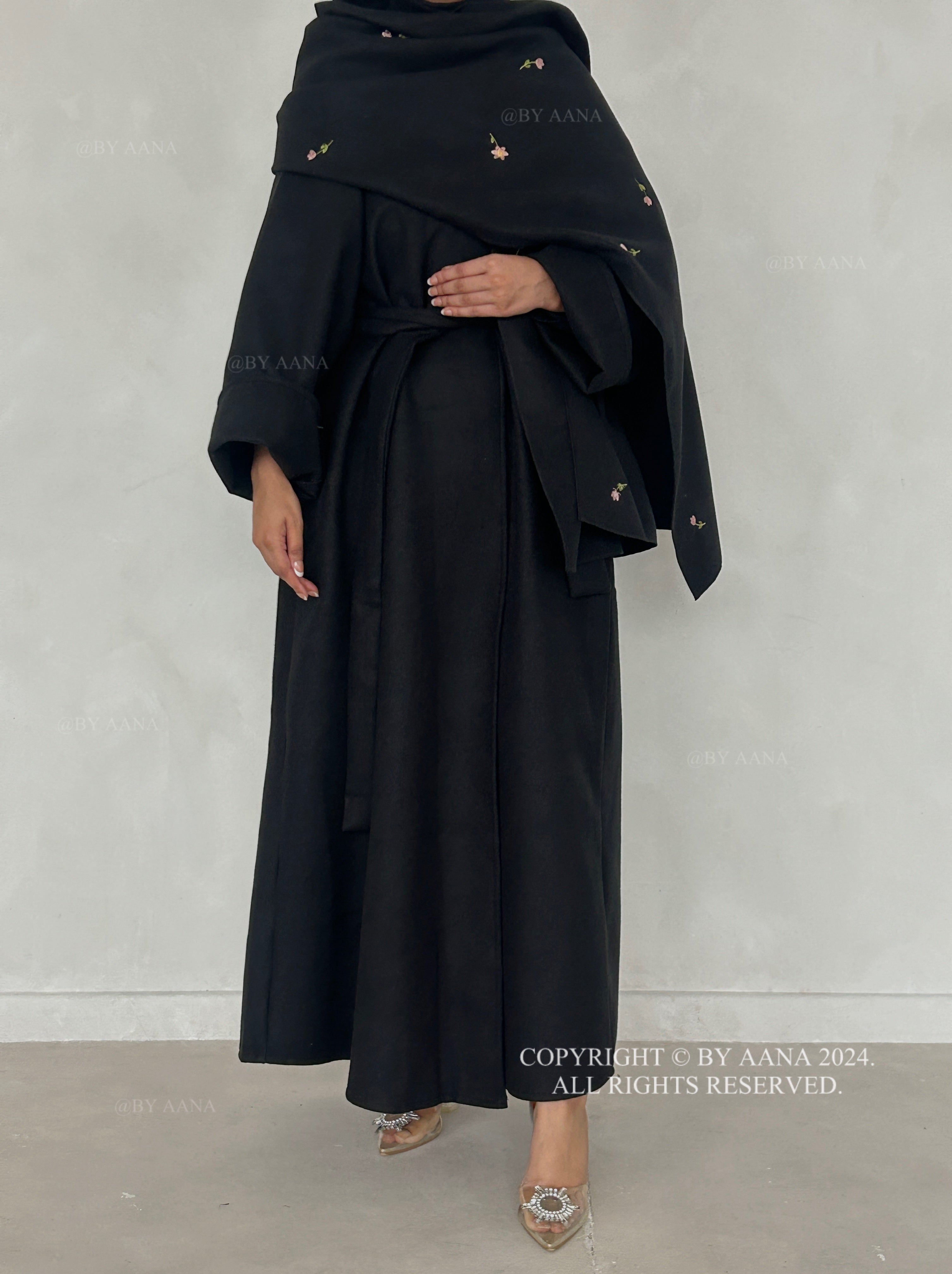 3 in 1 Abaya Coat