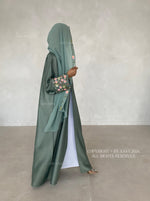 Load image into Gallery viewer, Fairy Dream Abaya- Sea Green
