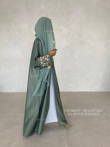 Fairy Dream Abaya- Sea Green