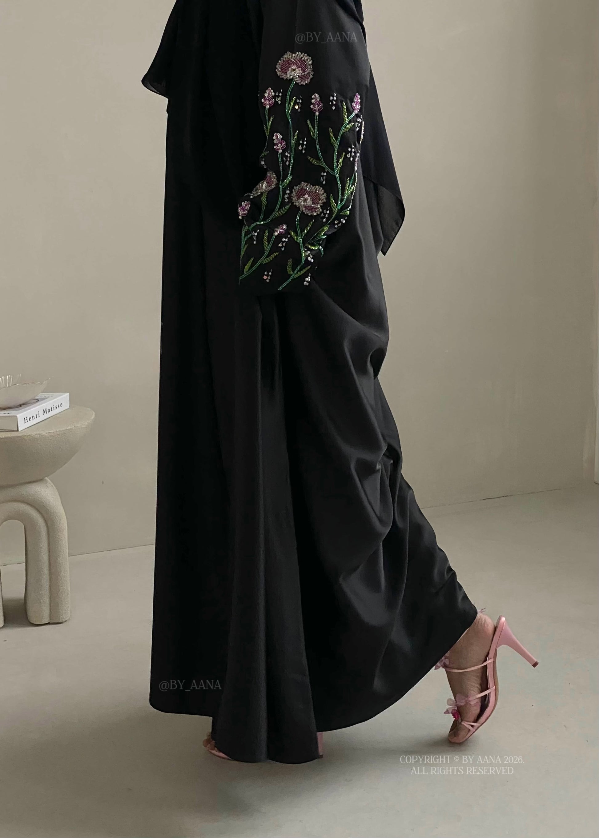 Floral Reef Abaya