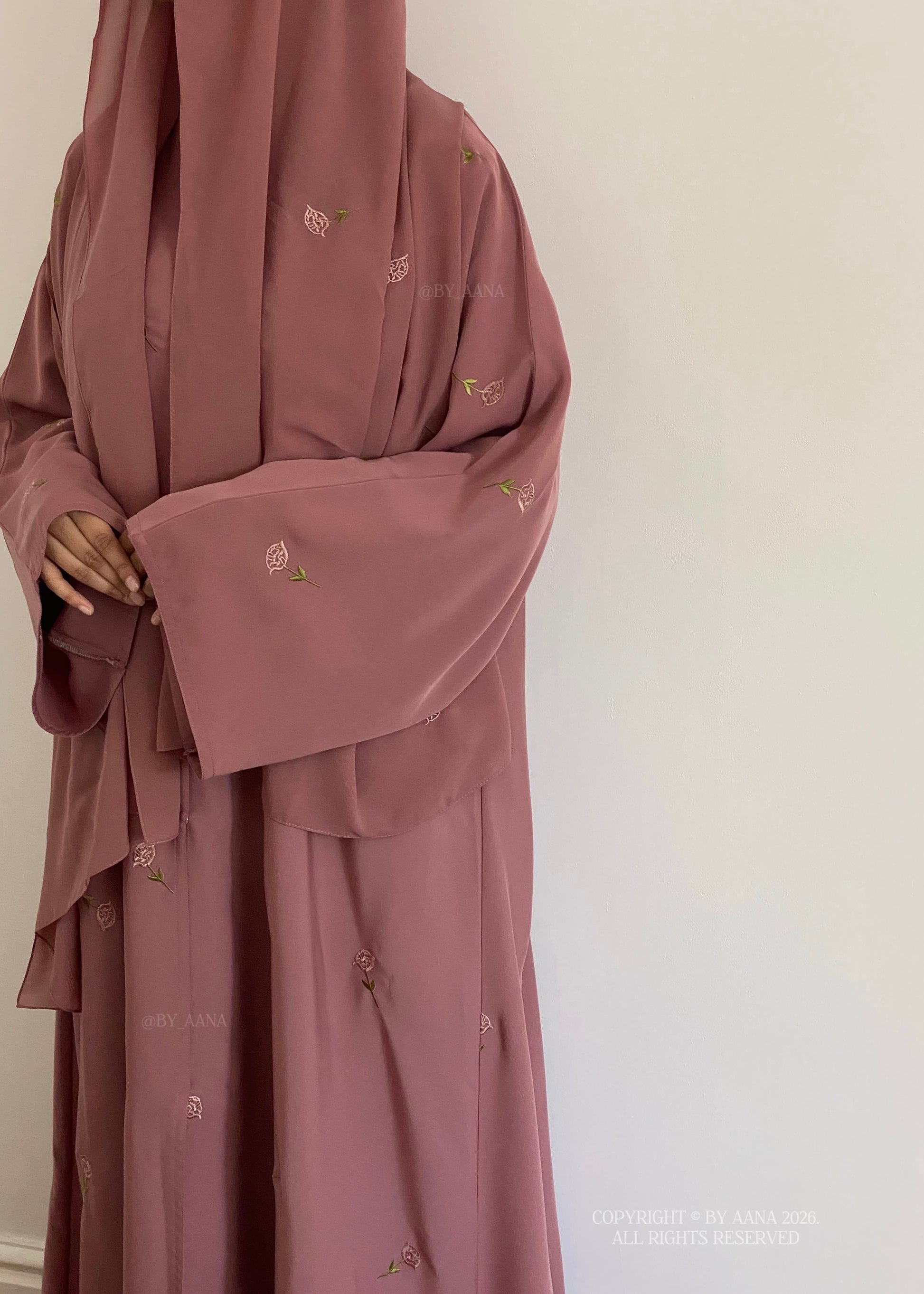 Rose Blossom Abaya