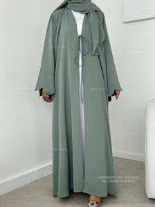 Forget Me Knot Abaya- Mint