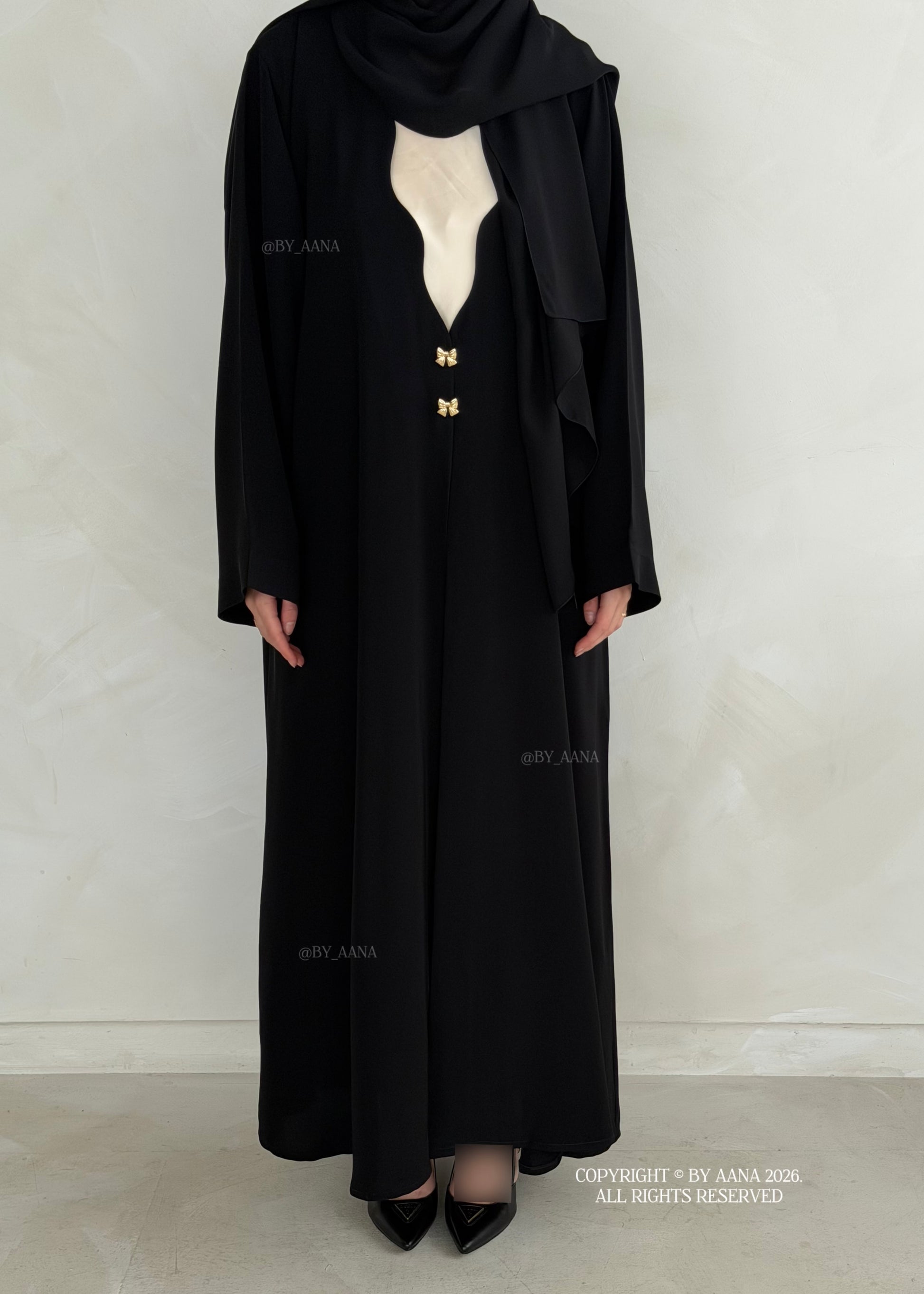 Esme bow abaya