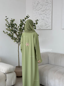 A/C Lily Pistachio Abaya Set