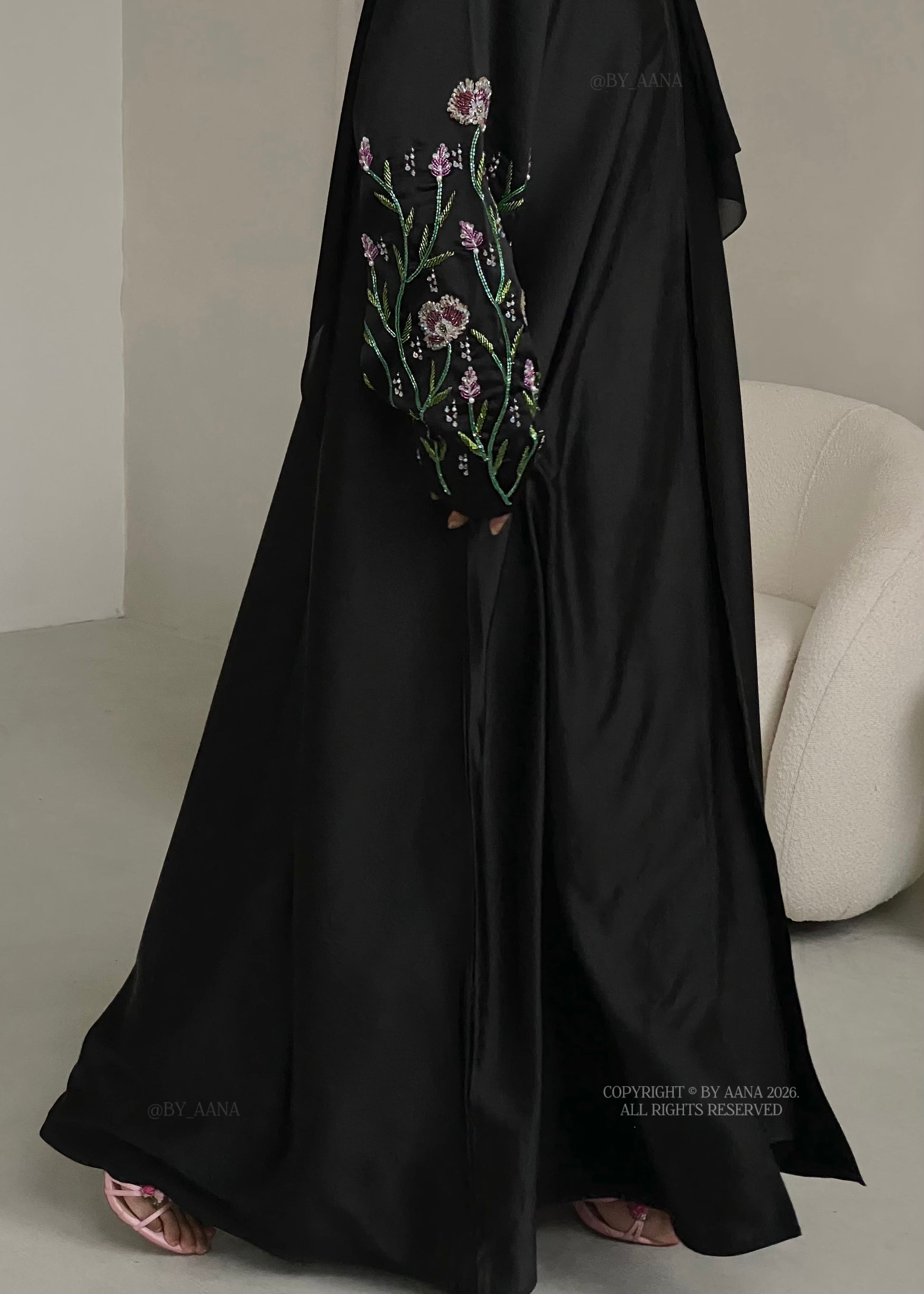 Floral Reef Abaya