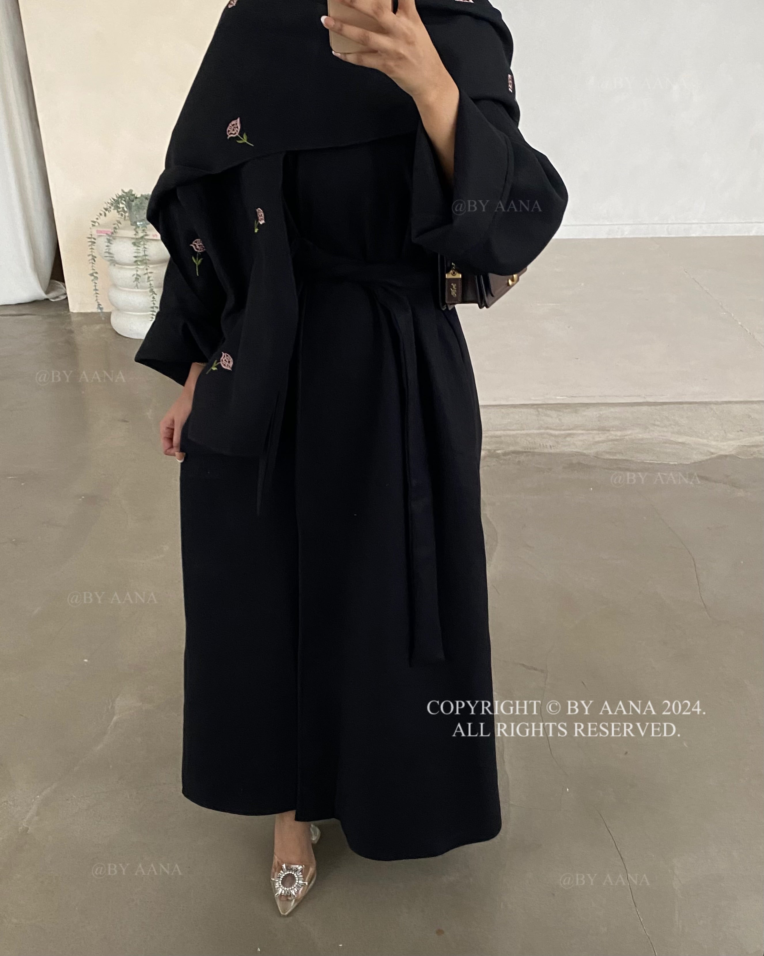 3 in 1 Abaya Coat