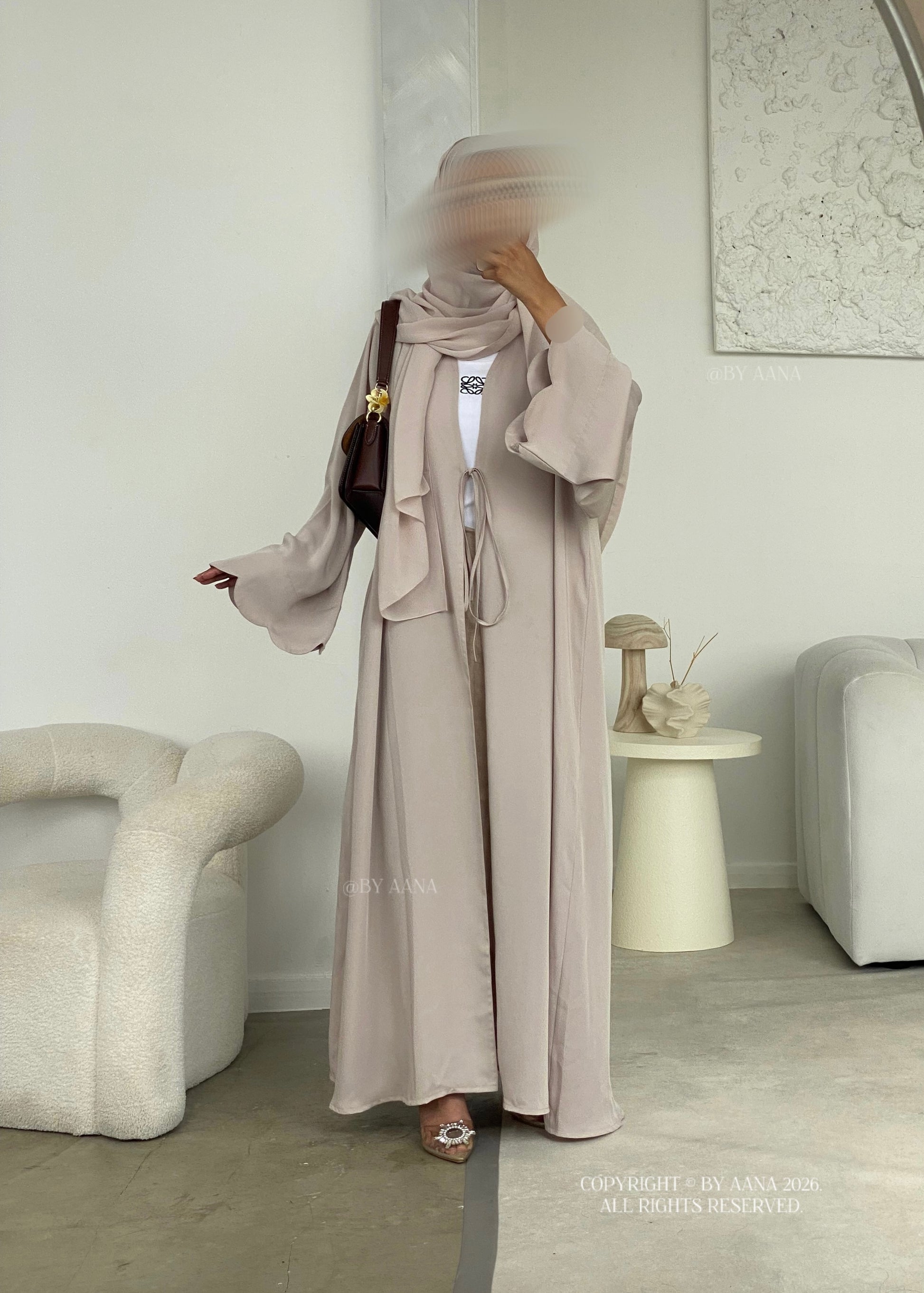 Forget Me Knot-Tie Abaya