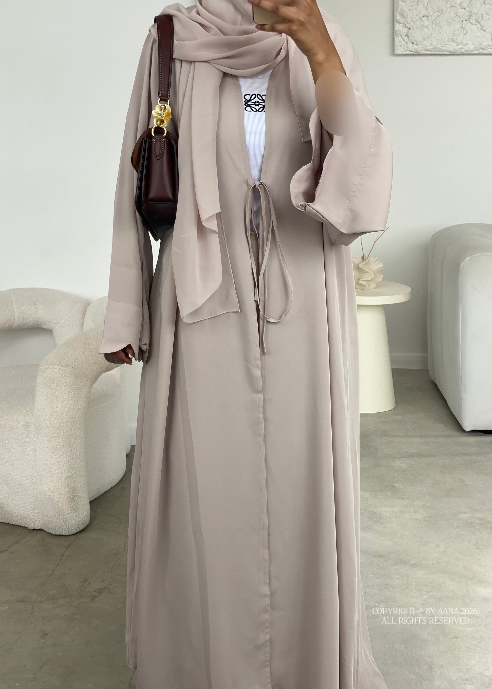 Forget Me Knot-Tie Abaya