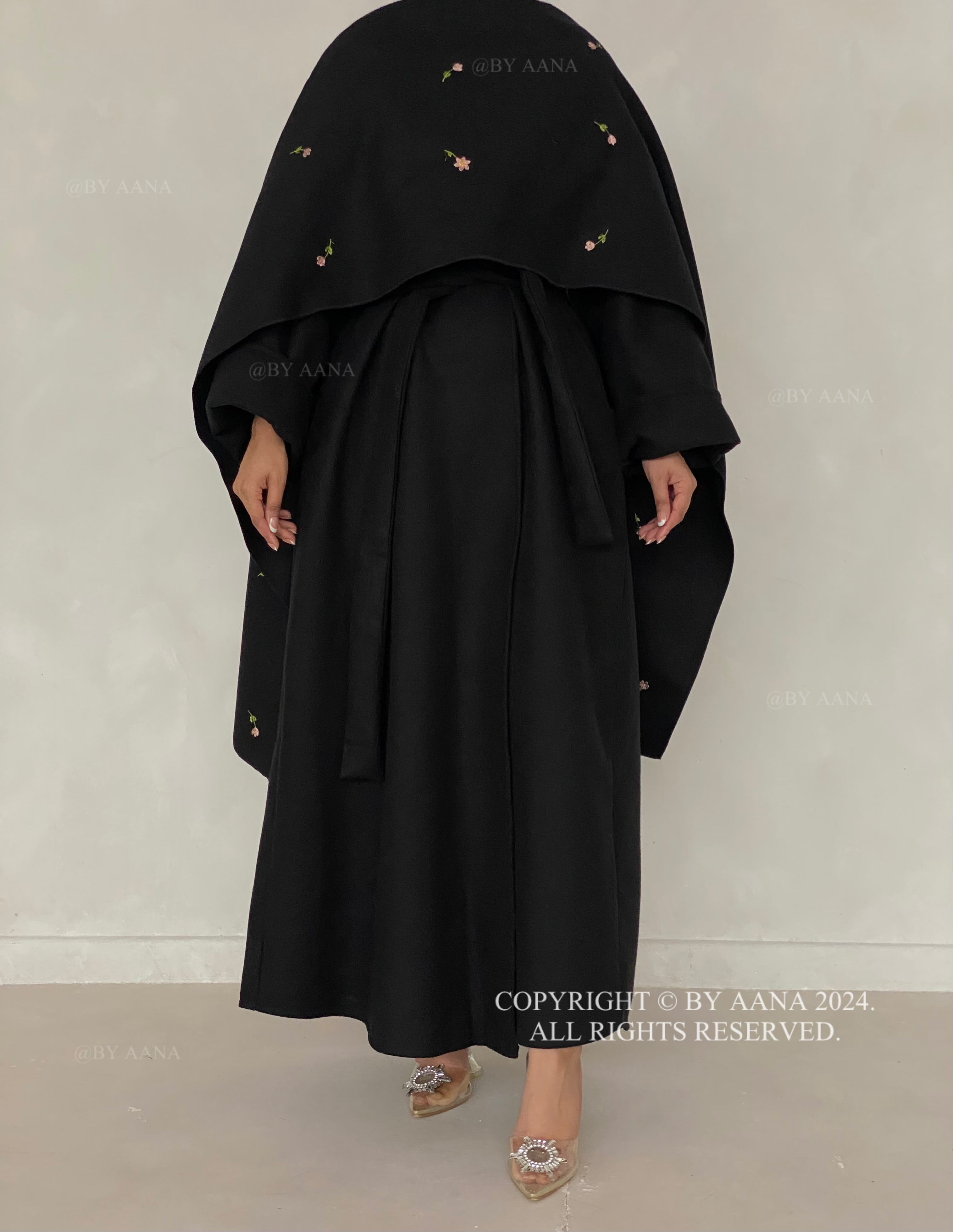 3 in 1 Abaya Coat