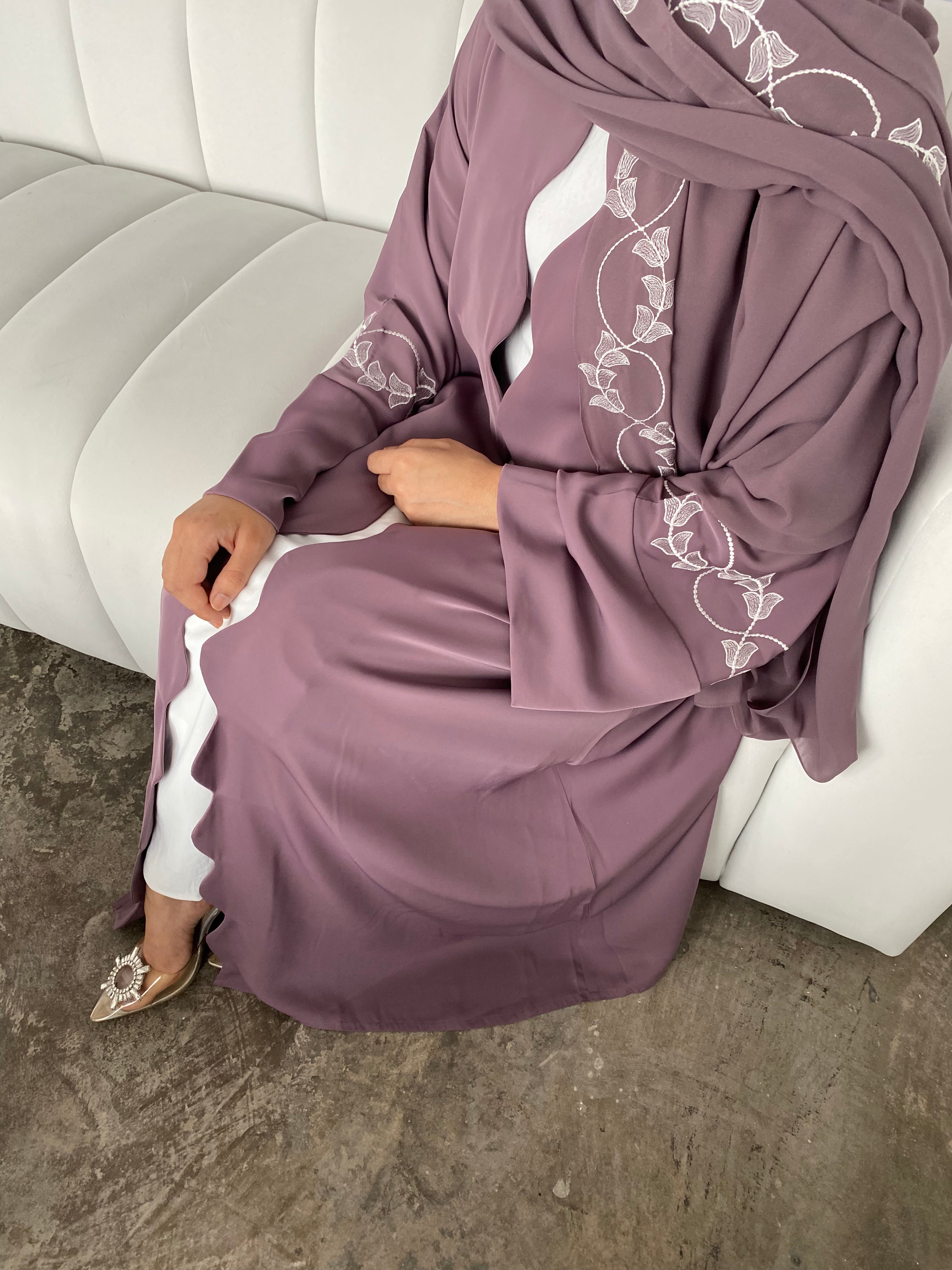 Dahlia Abaya 3 Piece Set