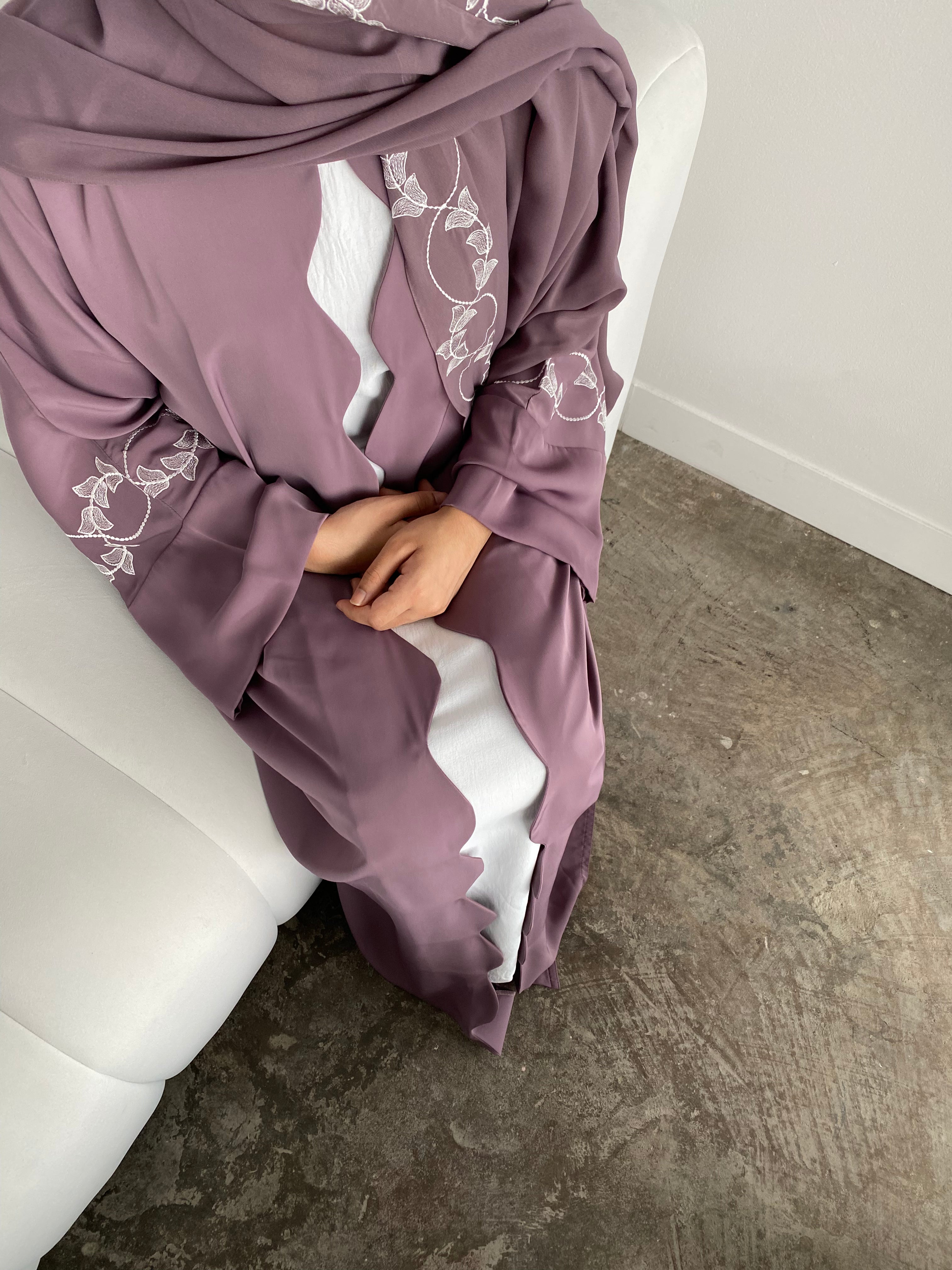 Dahlia Abaya 3 Piece Set