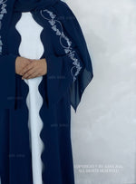 Load image into Gallery viewer, Dahlia Abaya set- Navy
