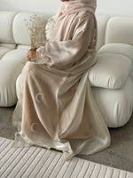 Load image into Gallery viewer, Bellé Abaya 3 Piece Set- Organza Fabric
