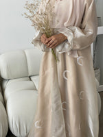 Load image into Gallery viewer, Bellé Abaya 3 Piece Set- Organza Fabric
