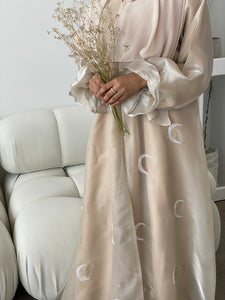 Bellé Abaya 3 Piece Set- Organza Fabric