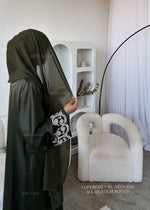 Load image into Gallery viewer, Rawda Abaya- Khaki
