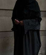 Load and play video in Gallery viewer, Twilight Abaya-Shimmer Fabric Batwing Abayas
