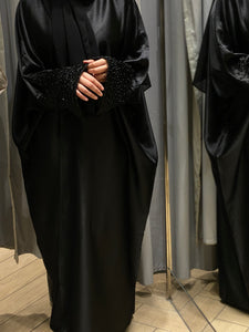 Twilight Abaya-Shimmer Fabric Batwing Abayas